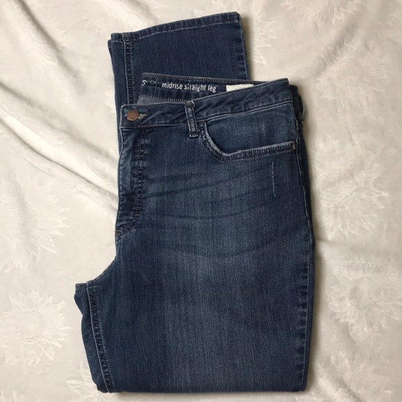 4/$25 Riders by Lee Midrise Straight Leg Size 18P - Picture 4 of 7